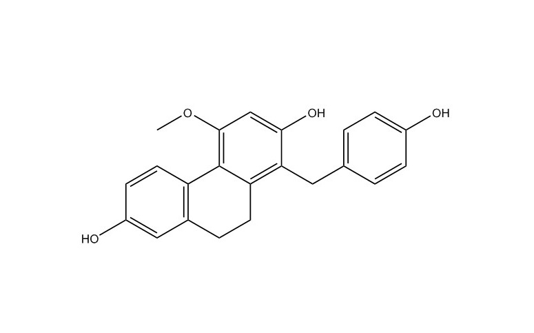 1-(4-羥芐基)-4-甲氧基-9,10-二氫菲-2,7-二醇|87530-26-5
